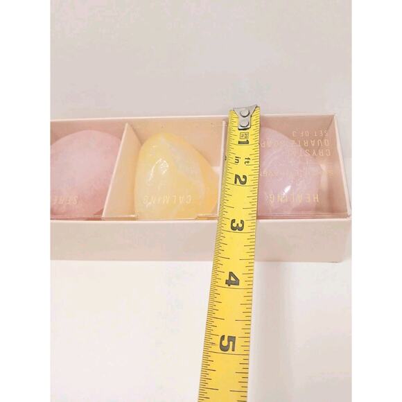 3 Bars Crystal Quartz Soap Saks Fifth Avenue Set Eucalyptus Scent 9.9 oz Luxury - Picture 12 of 14